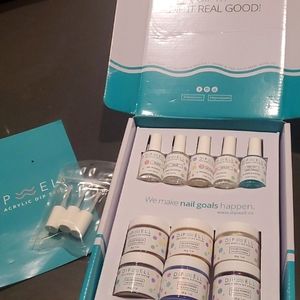 Dipwell nail dip kit, only used 1 time